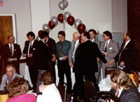 Attendees at the Club's celebration of 10 years of service (1994)